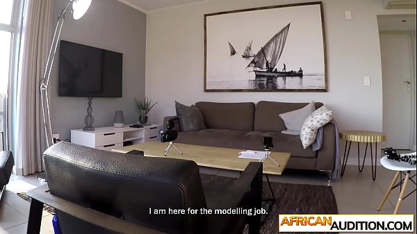 Big ass African teen gets fucked hard after guy enjoyed perfect blowjob